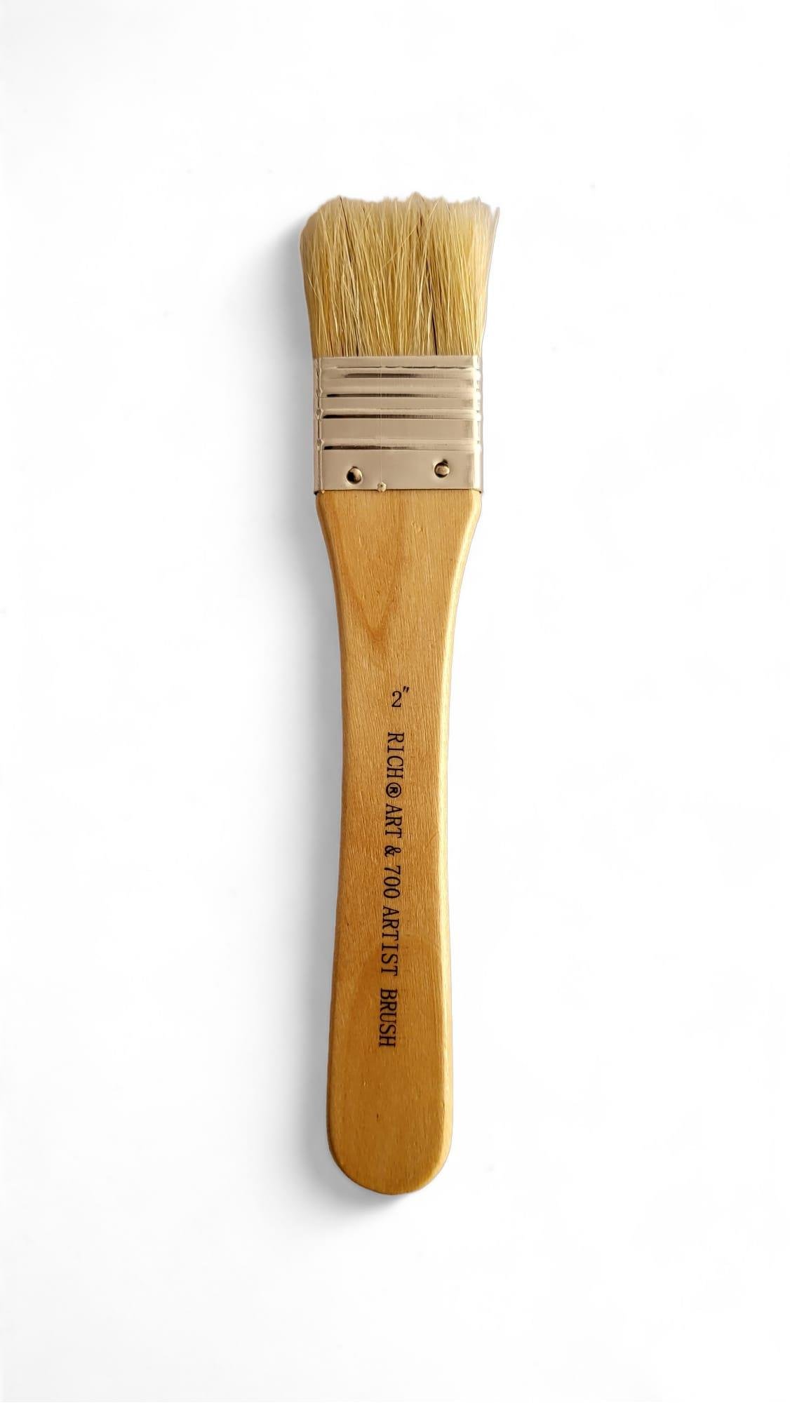 700 SERİSİ NO:2 DOĞAL KIL NATUREL SAPLI ESKİTME FIRÇASI