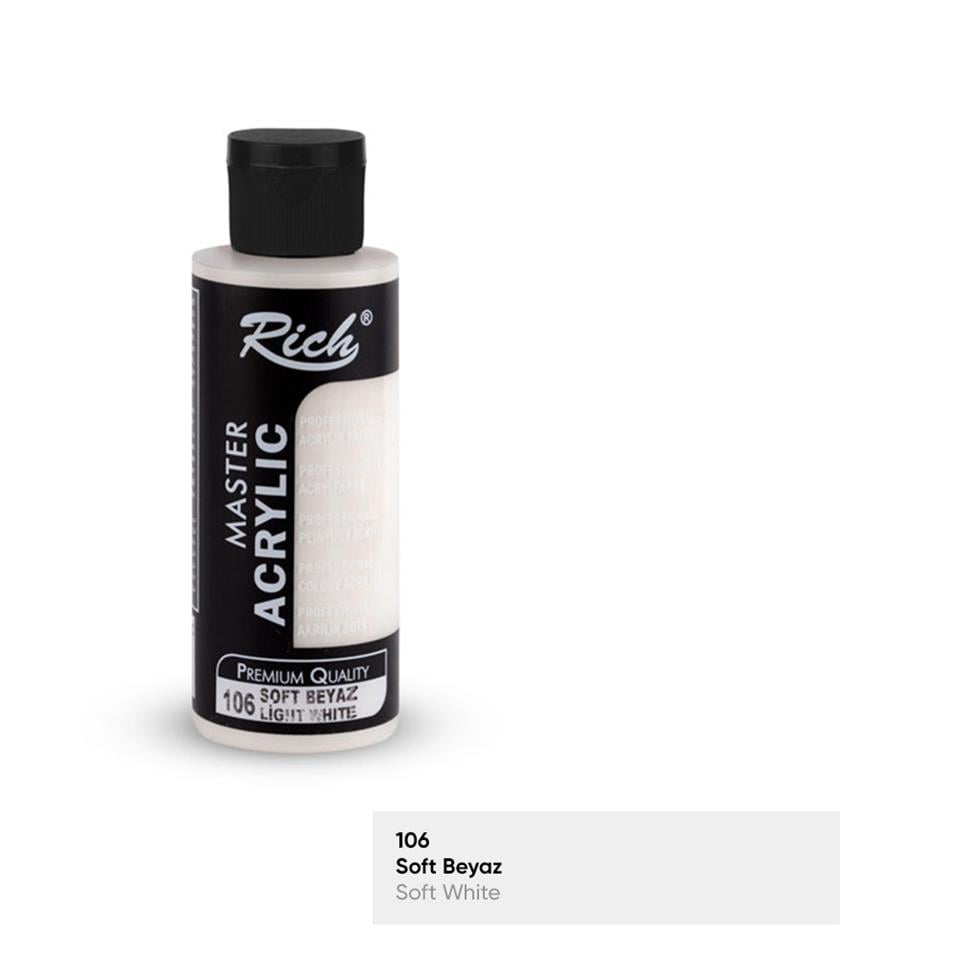 AKRİLİK BOYA 106 SOFT BEYAZ