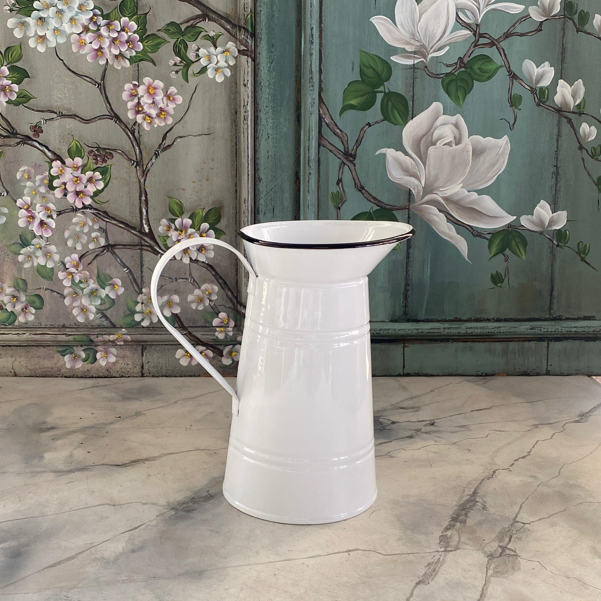 BEYAZ GALVANİZ KÜÇÜK SÜRAHİ