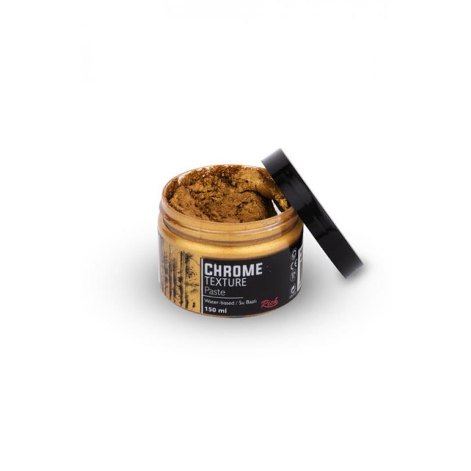CHROME TEXTURE PASTA MAYA GOLD 