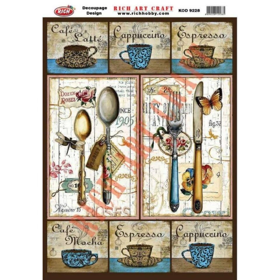 DEKUPAJ KAĞIDI KOD 9228