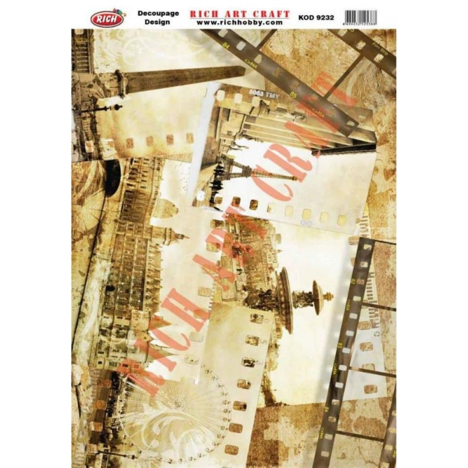 DEKUPAJ KAĞIDI KOD 9232