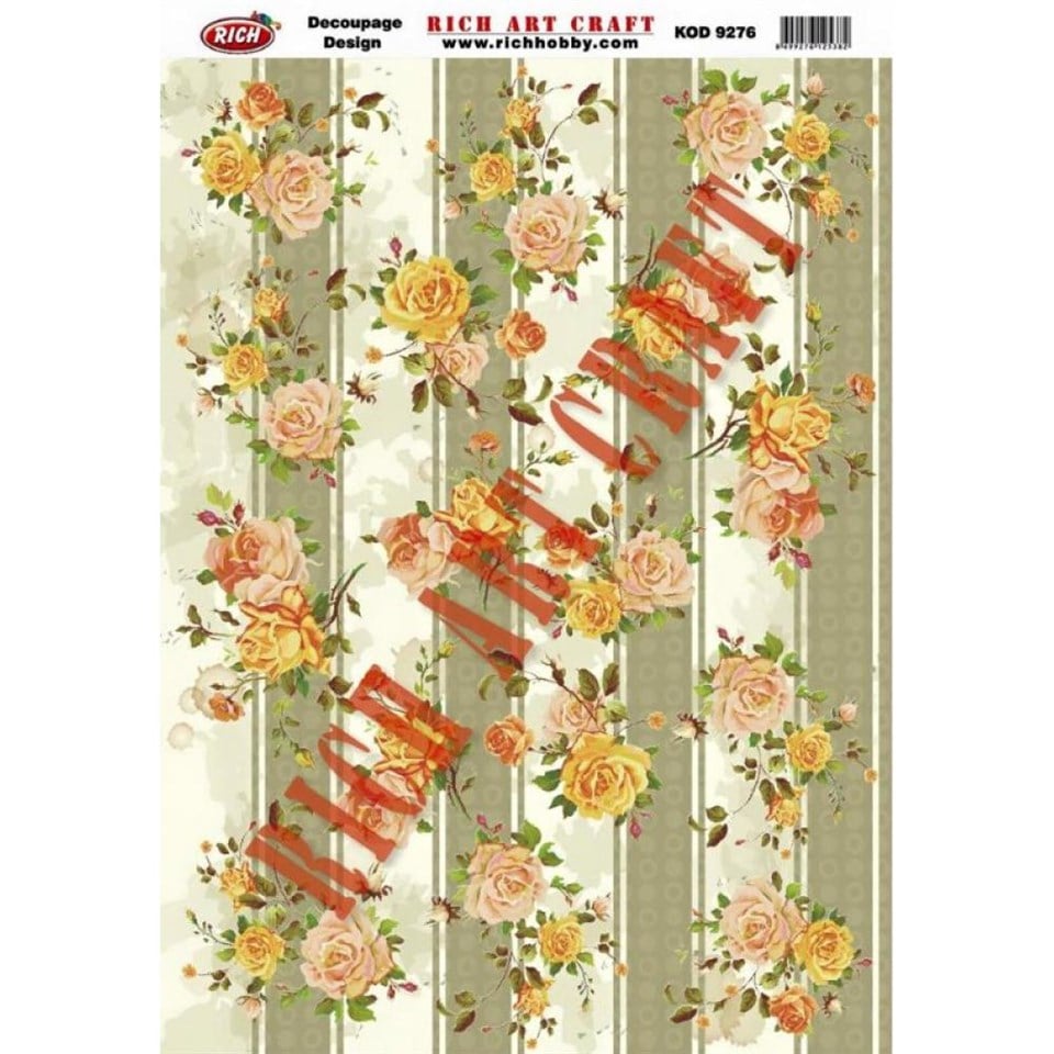 DEKUPAJ KAĞIDI KOD 9276