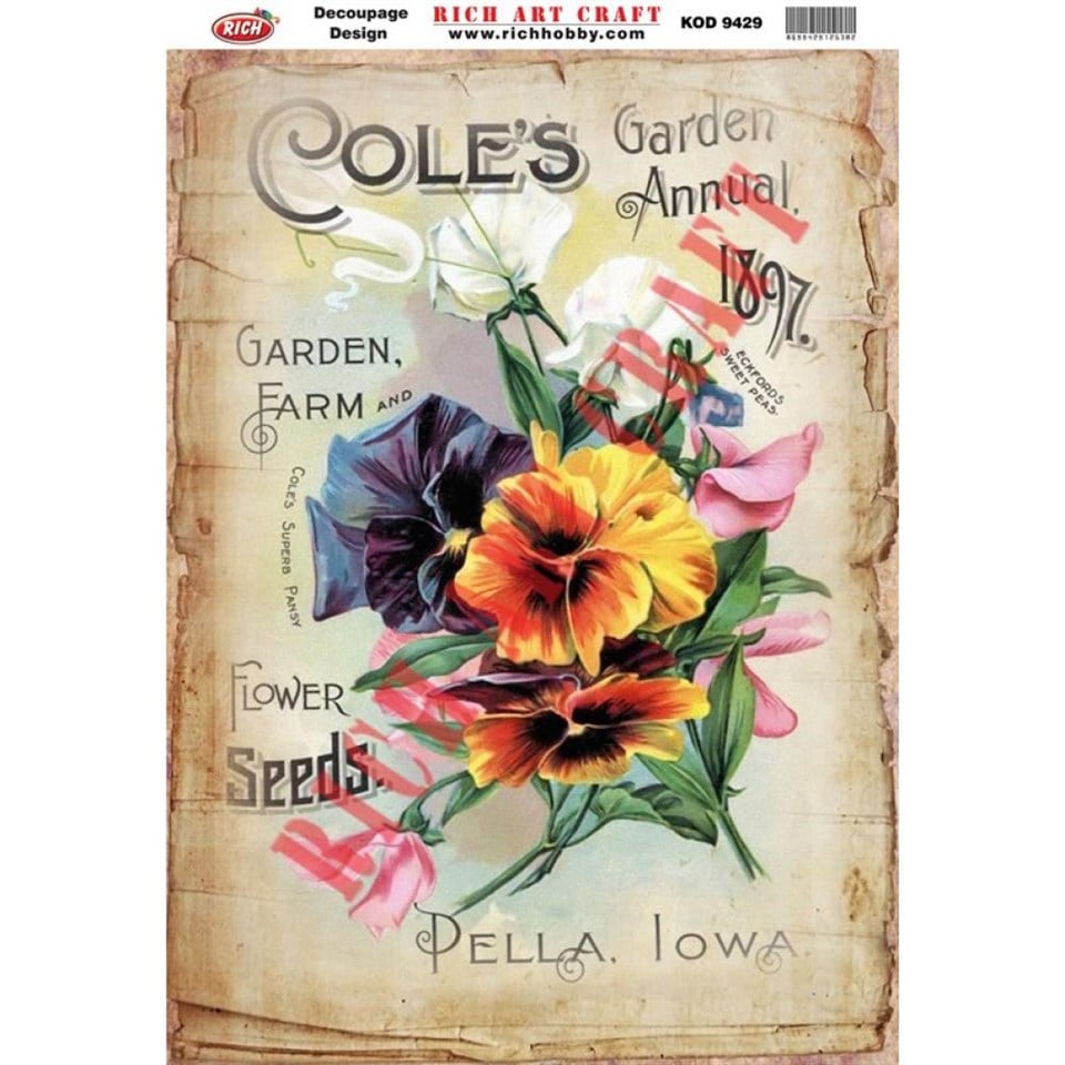 DEKUPAJ KAĞIDI KOD 9429