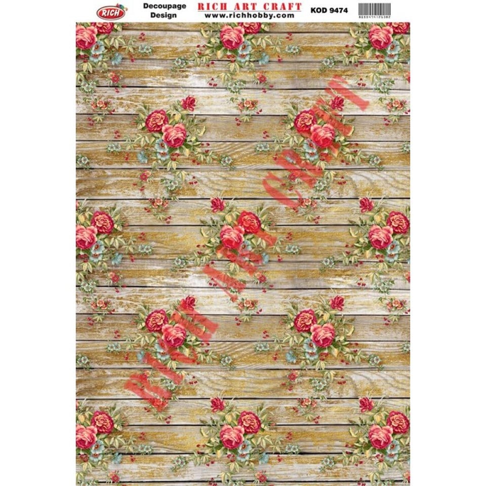 DEKUPAJ KAĞIDI KOD 9474