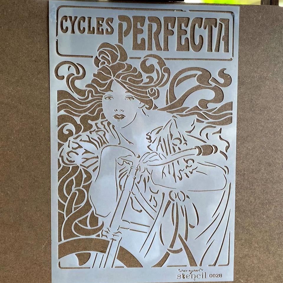 EACH Stencil Mucha Mükemmellik Döngüsü 0028