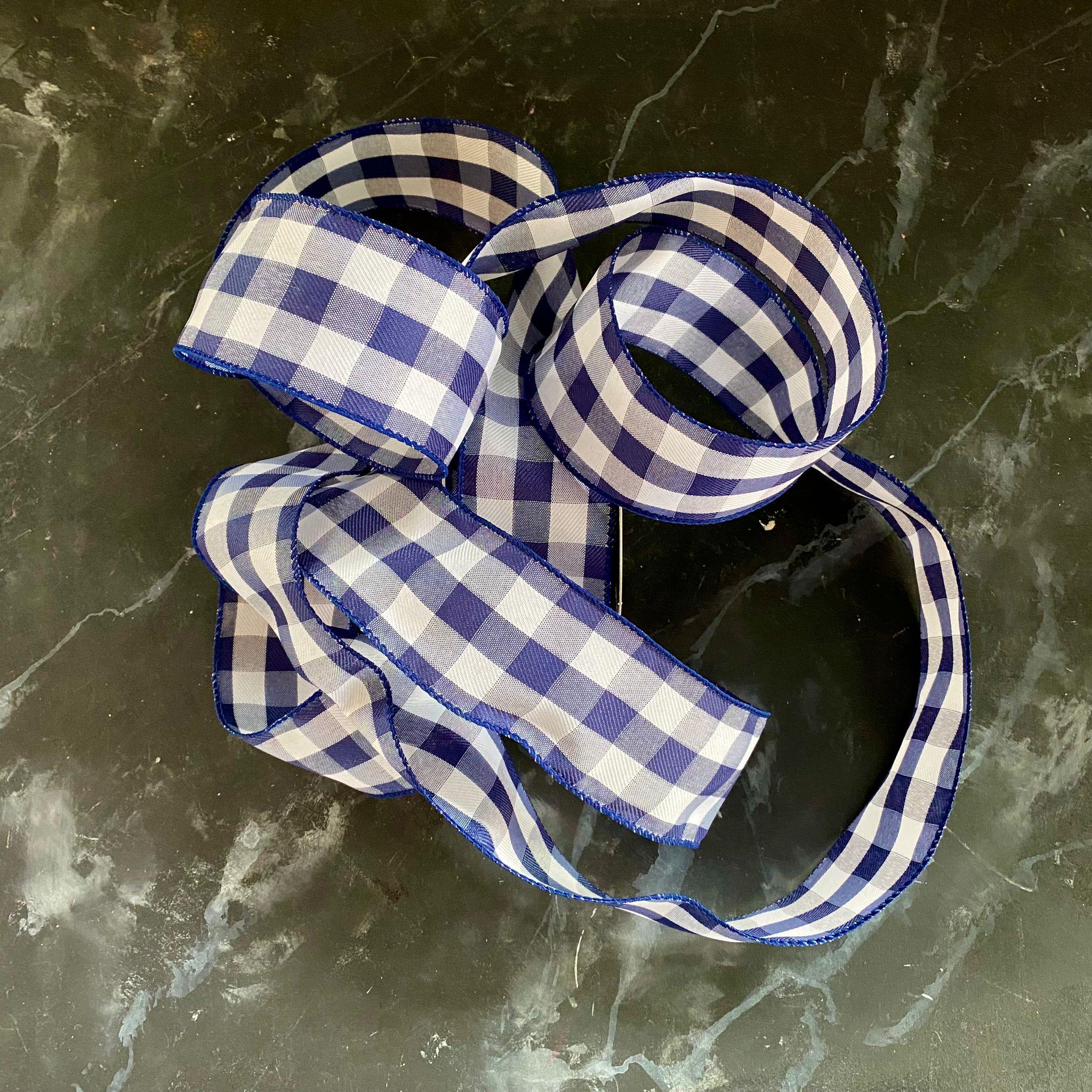 İTHAL KALIN İRİ  EKOSELİ LACİVERT  KURDELE