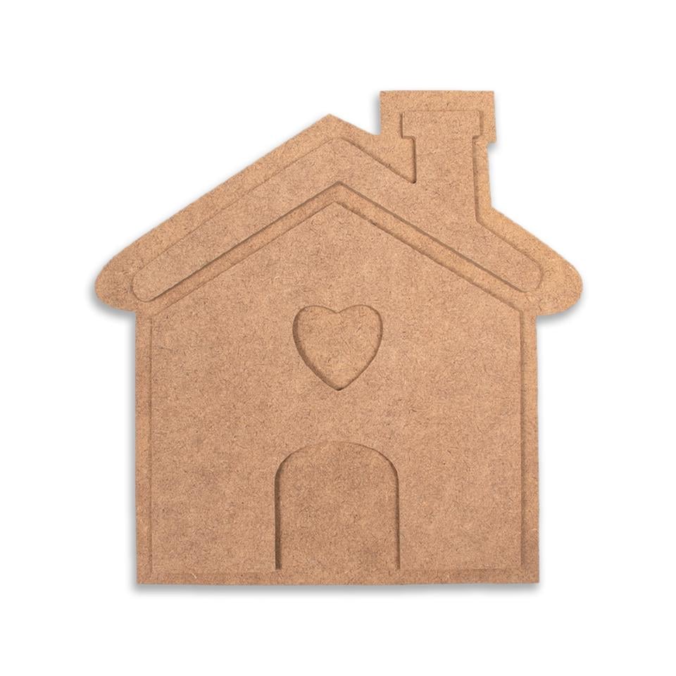 KALPLİ ÇATILI EV DUVAR PANOSU