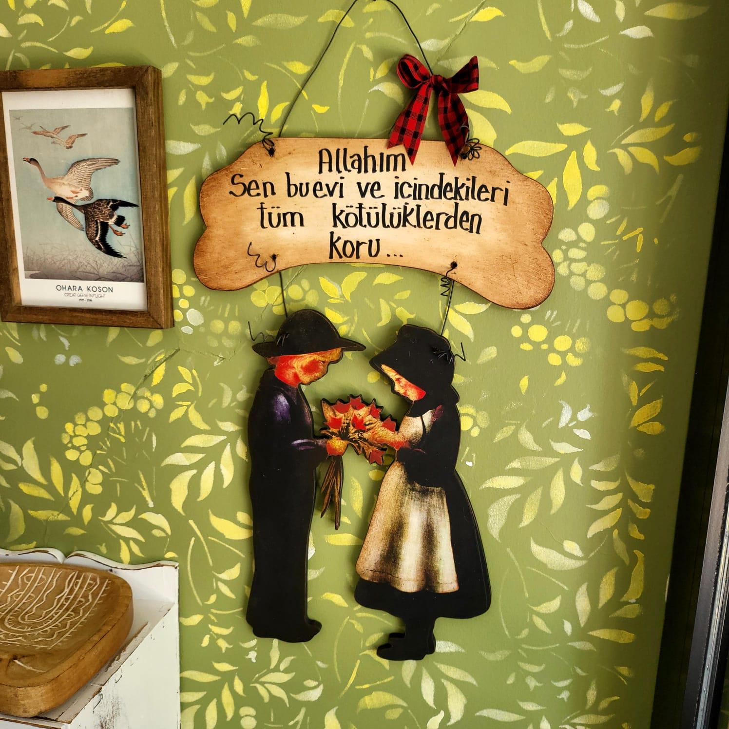 KIZ ERKEK DUA DUVAR PANOSU