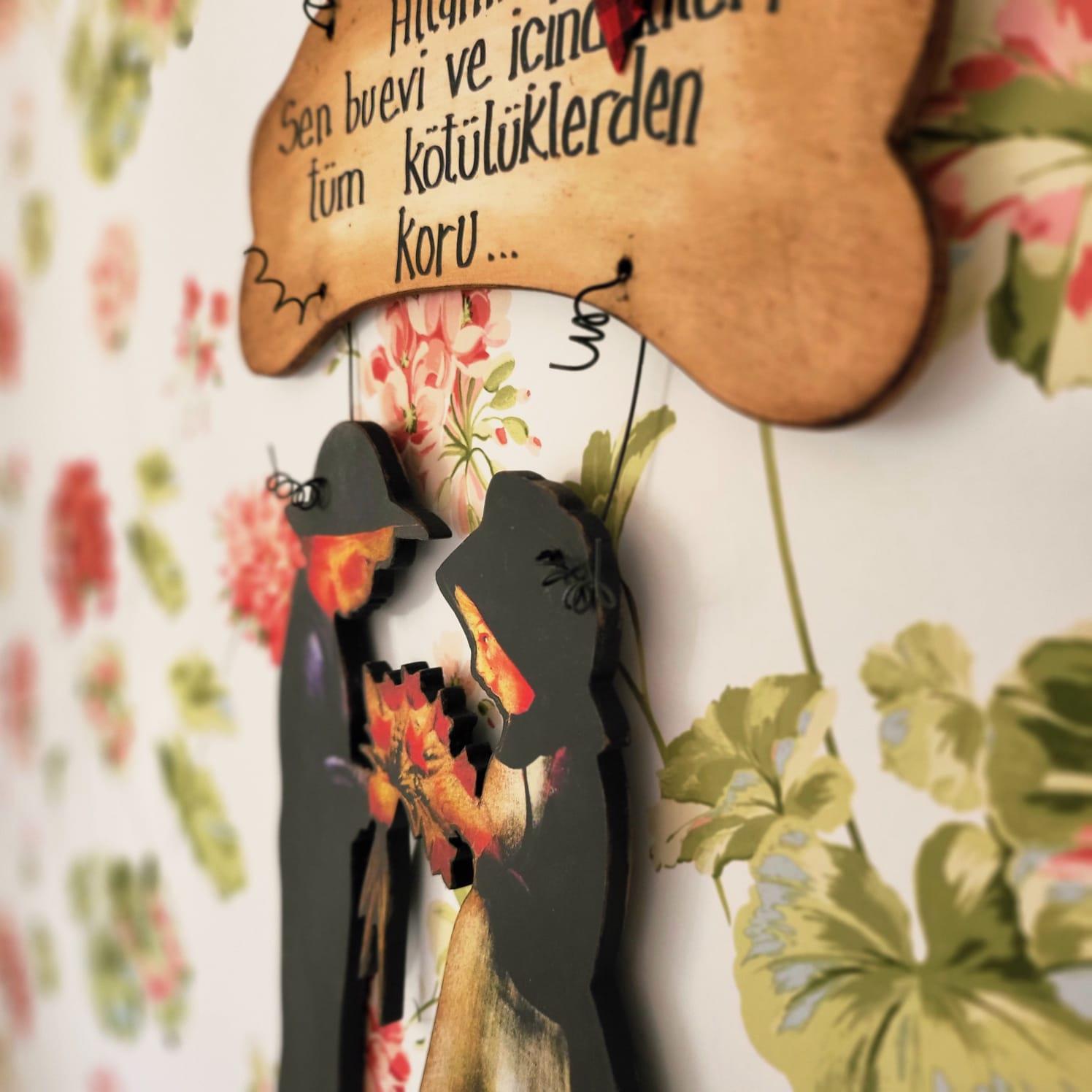 KIZ ERKEK DUA DUVAR PANOSU