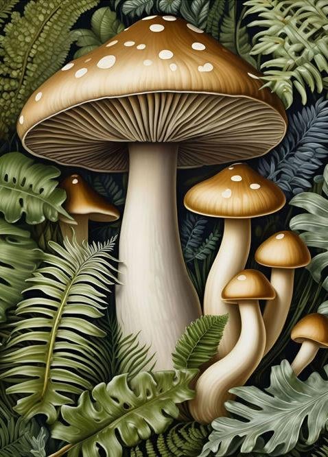 MANTARLI DEKUPAJ KAĞIDI