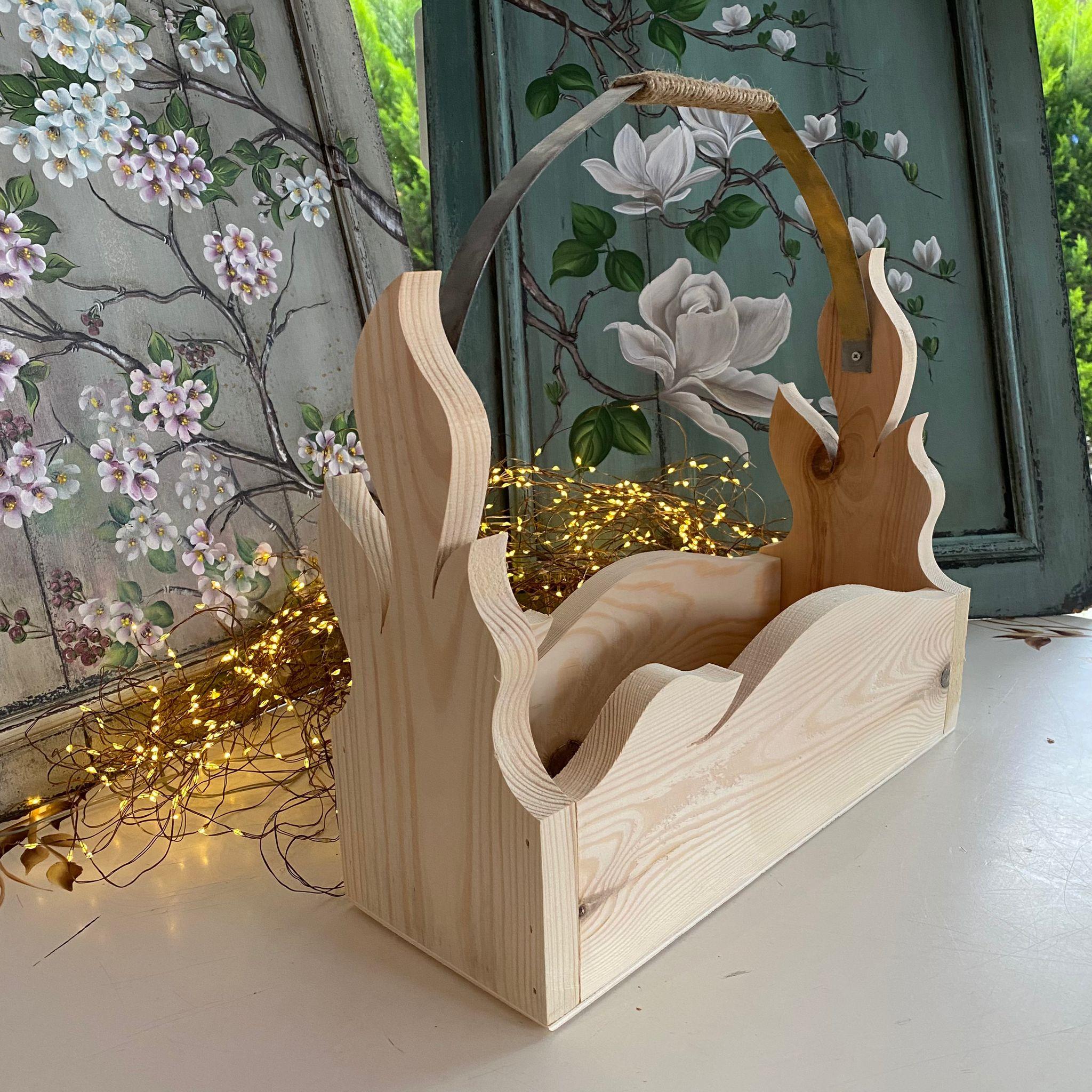 MASİF DEMİR SAPLI KUTU