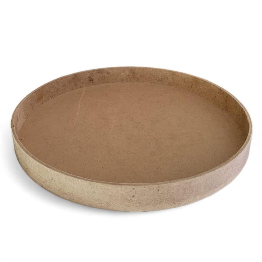 MDF YUVARLAK TEPSİ KENARLI