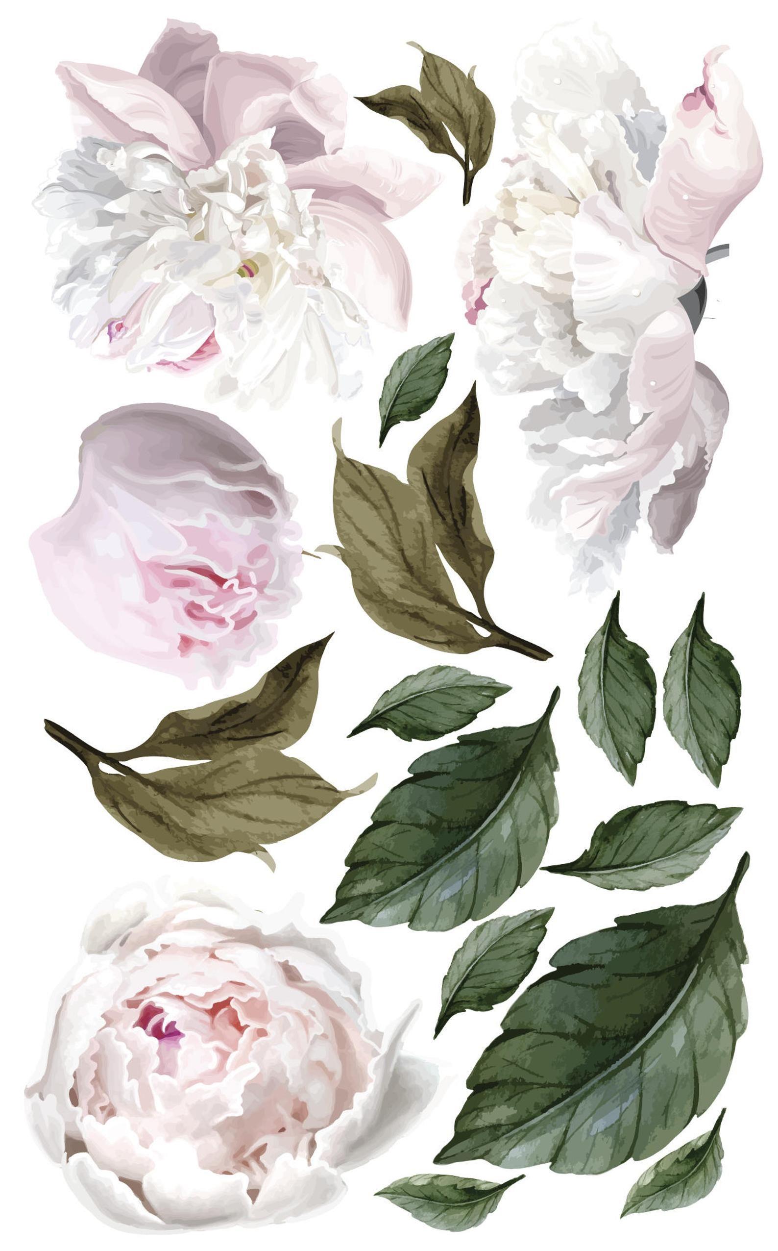 PEMBE GÜL DEKUPAJ KAĞIDI 066