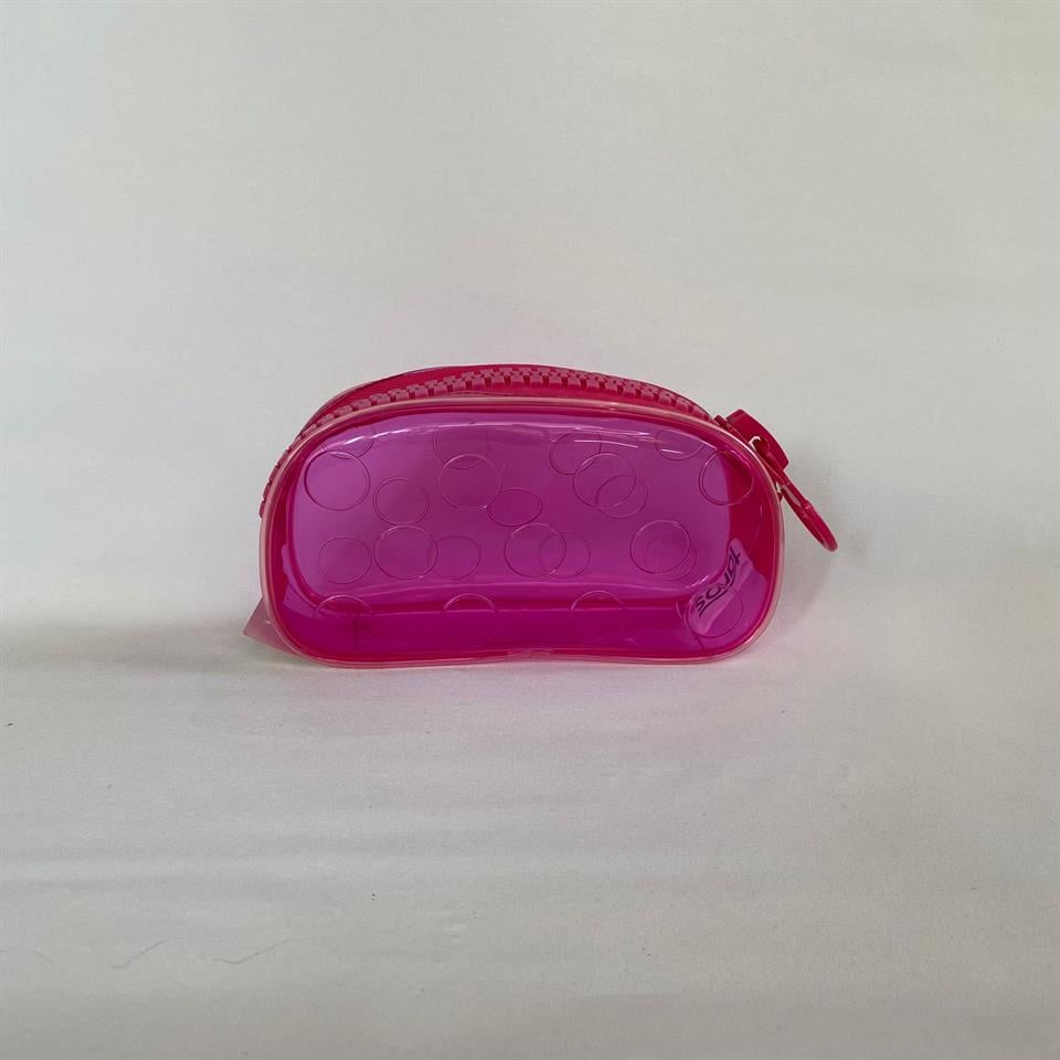 PEMBE ŞEFFAF KALEMLİK 