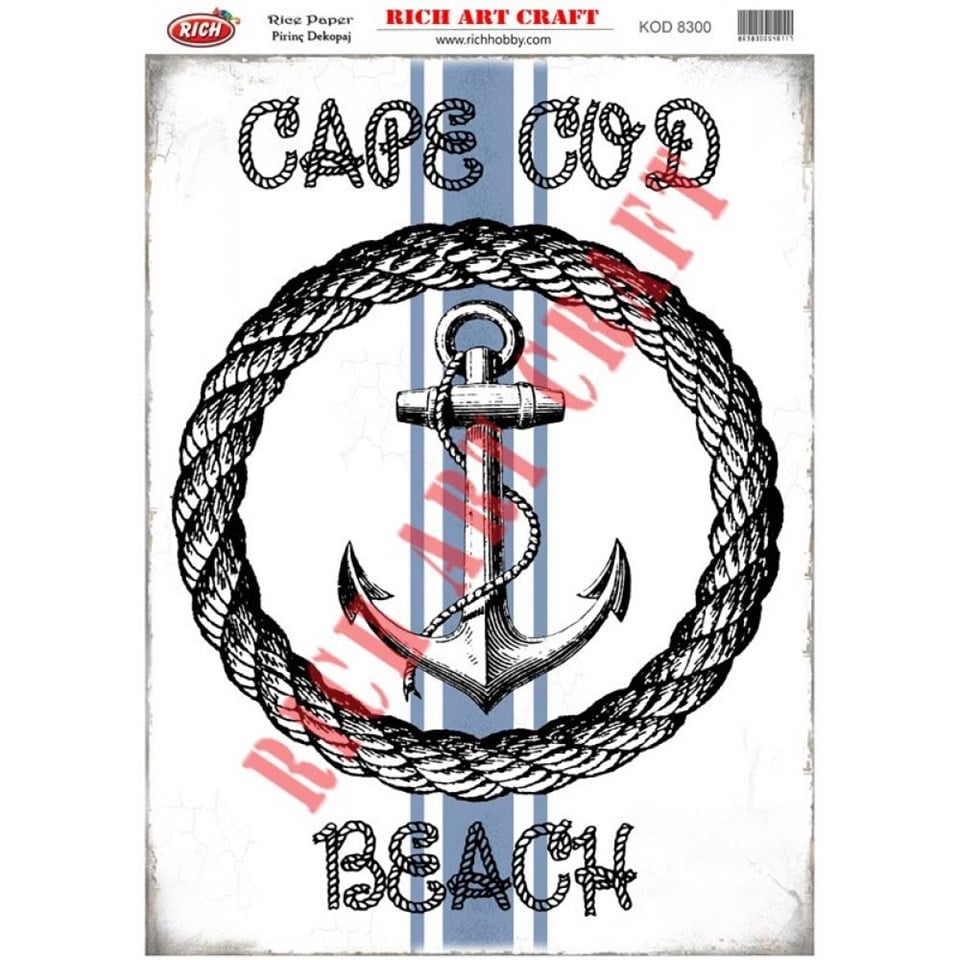 PİRİNÇ DEKUPAJ KAĞIDI KOD 8300