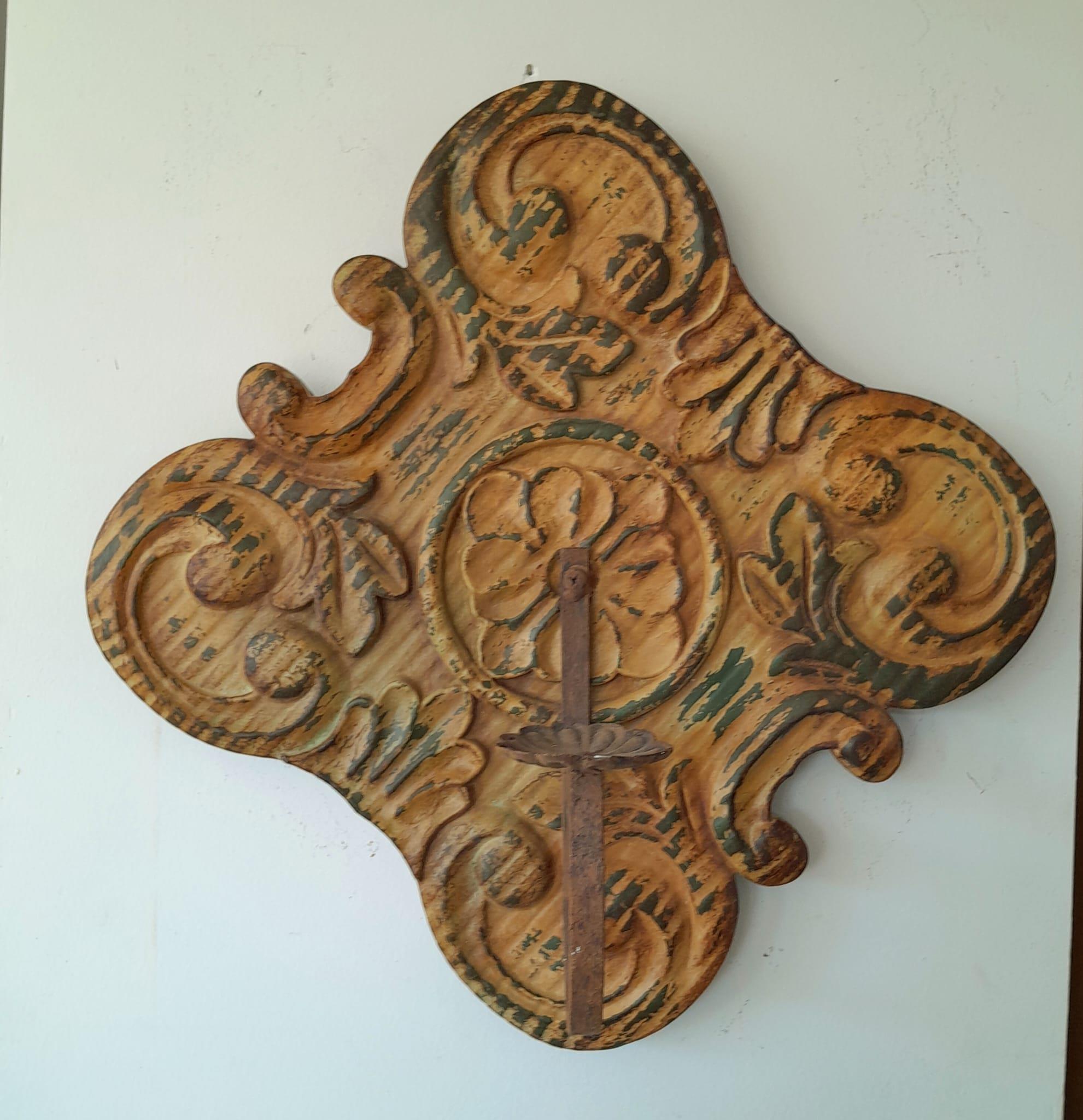 POLYESTER ANTİK ESKİTME DUVAR MUMLUK