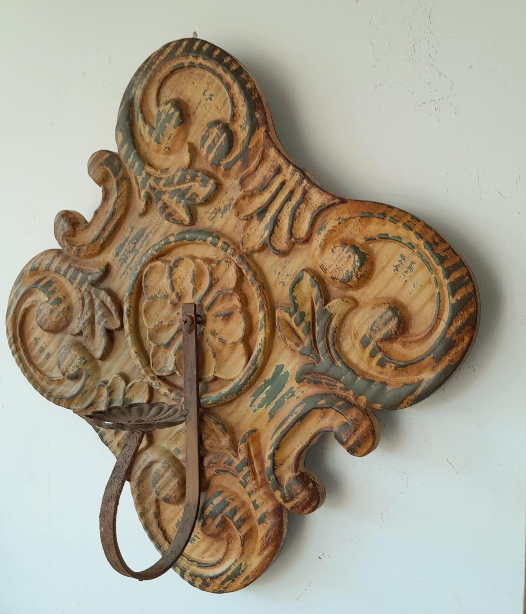 POLYESTER ANTİK ESKİTME DUVAR MUMLUK