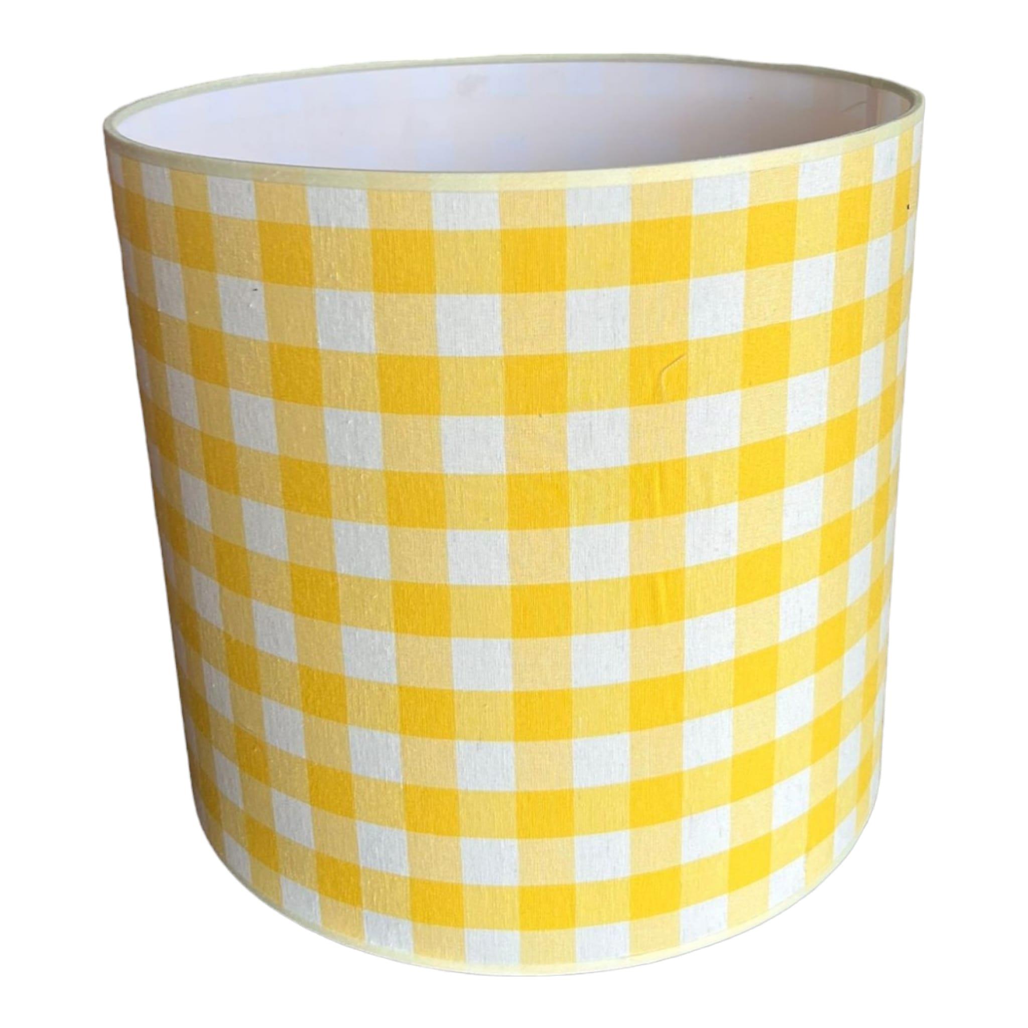 SARI BEYAZ EKOSELİ ABAJUR