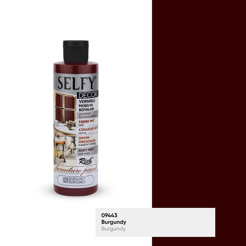 SELFY DECOR 5828 BURGUNDY 