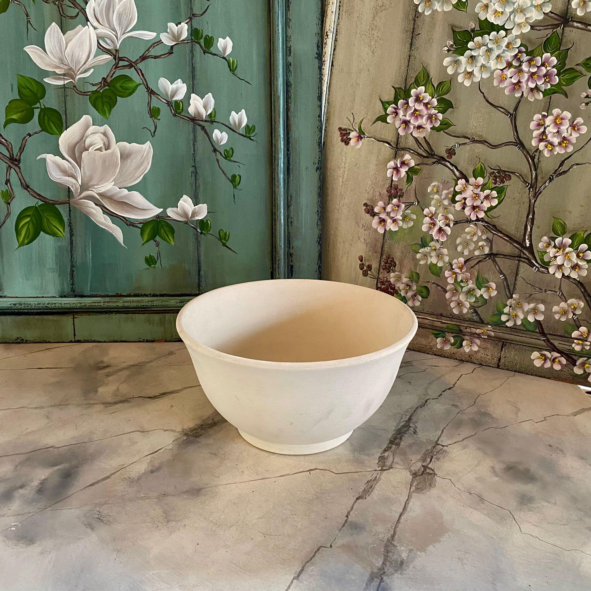 SERAMİK BÜYÜK  ÇUKUR SALATA KASESİ