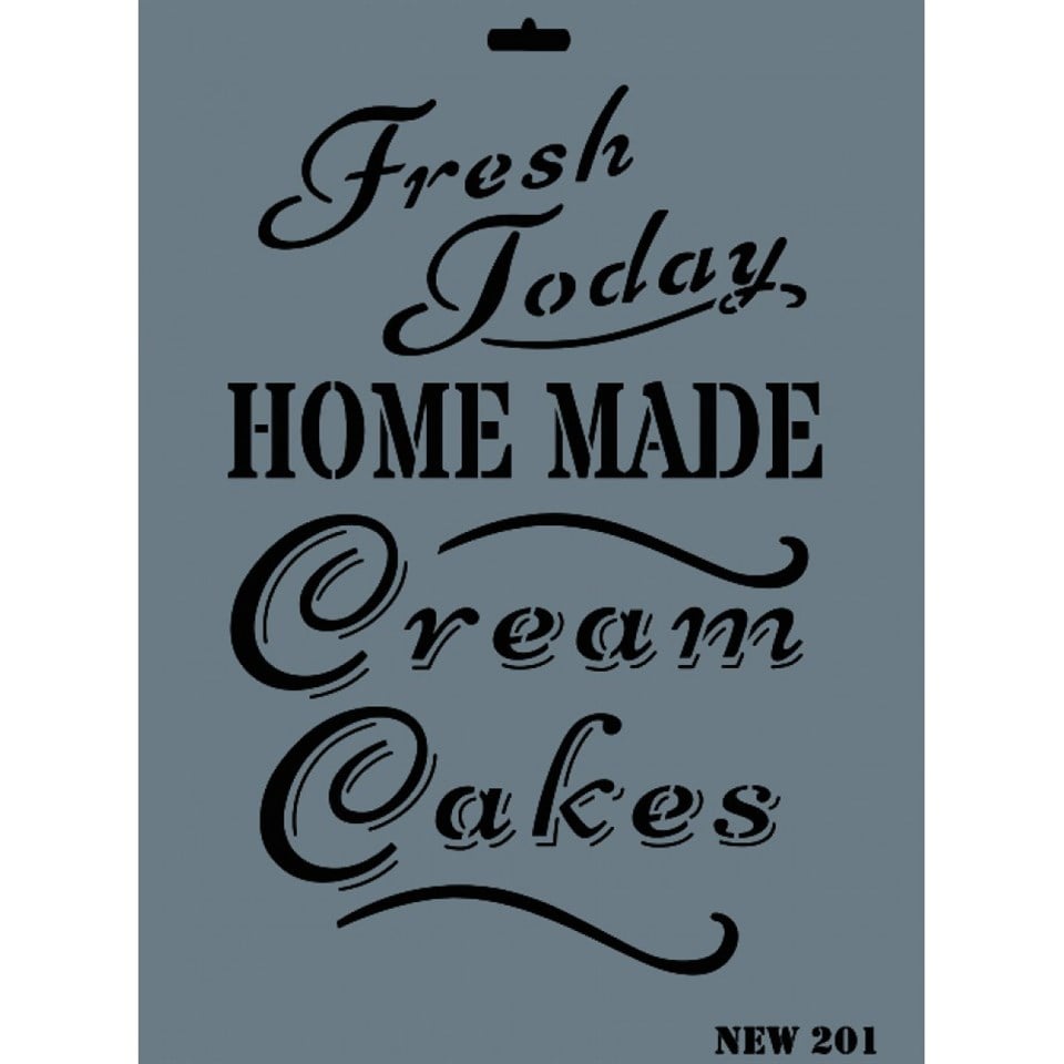 STENCİL NEW SERİ XL 201