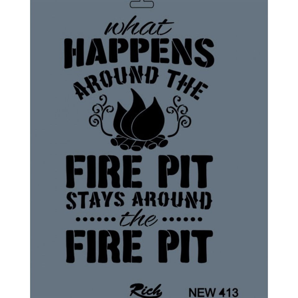 STENCİL NEW SERİ XL 413