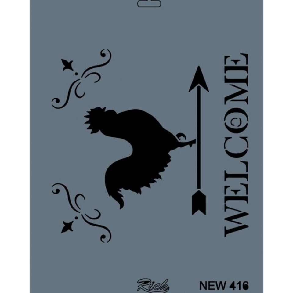 STENCİL NEW SERİ XL 416