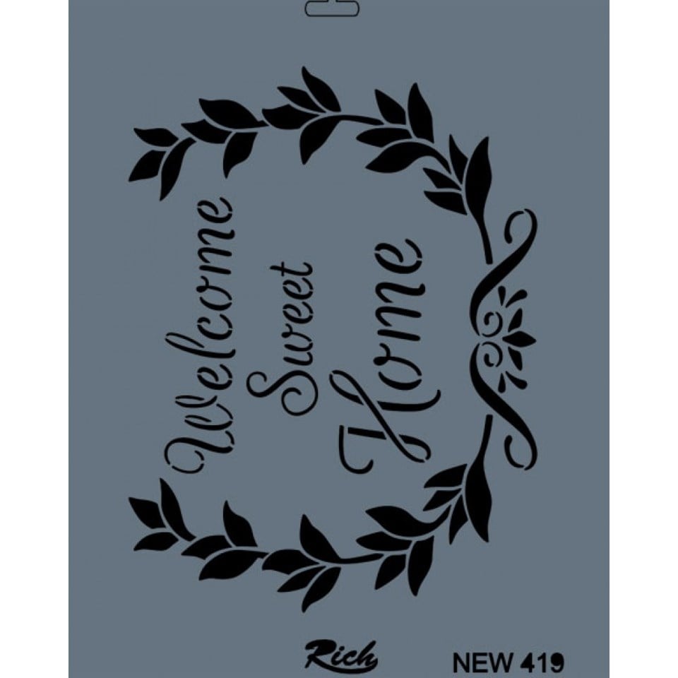 STENCİL NEW SERİ XL 419