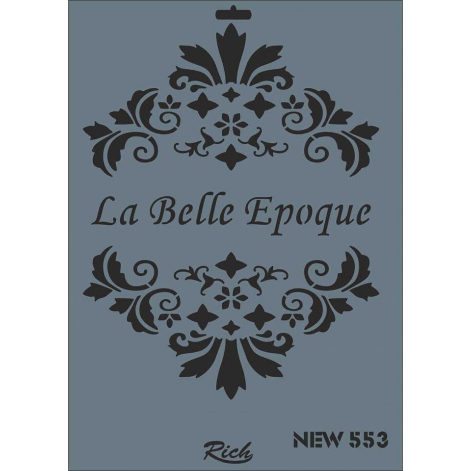 STENCİL NEW SERİ XL 553