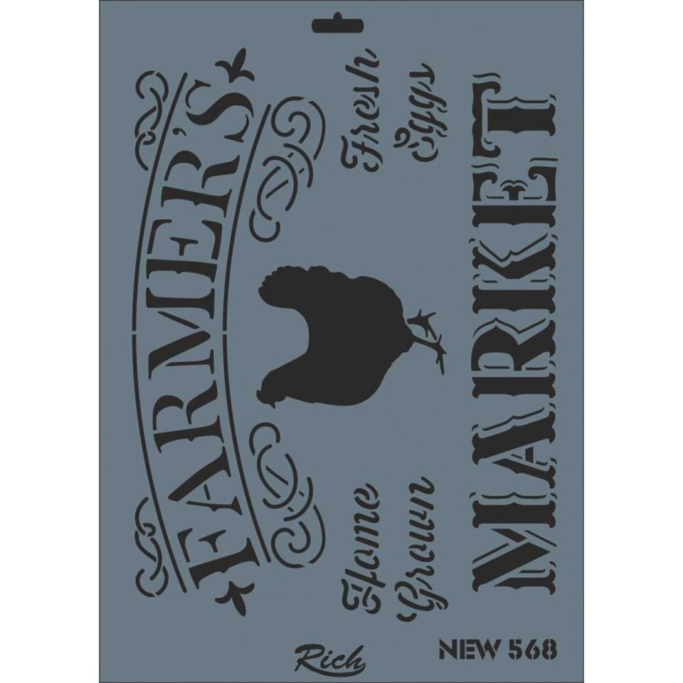 STENCİL NEW SERİ XL 568