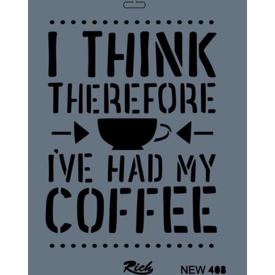 STENCİL NEW SERİSİ XL 408