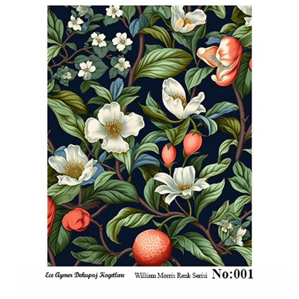 WİLLİAM MORRİS RENK SERİSİ 001