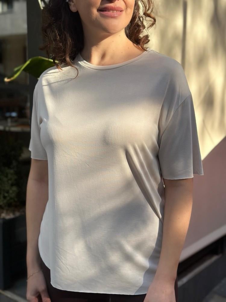 BİSİKLET YAKA MODAL BASIC TSHIRT