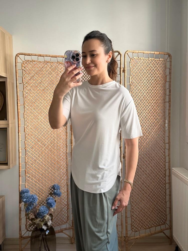 BİSİKLET YAKA MODAL BASIC TSHIRT