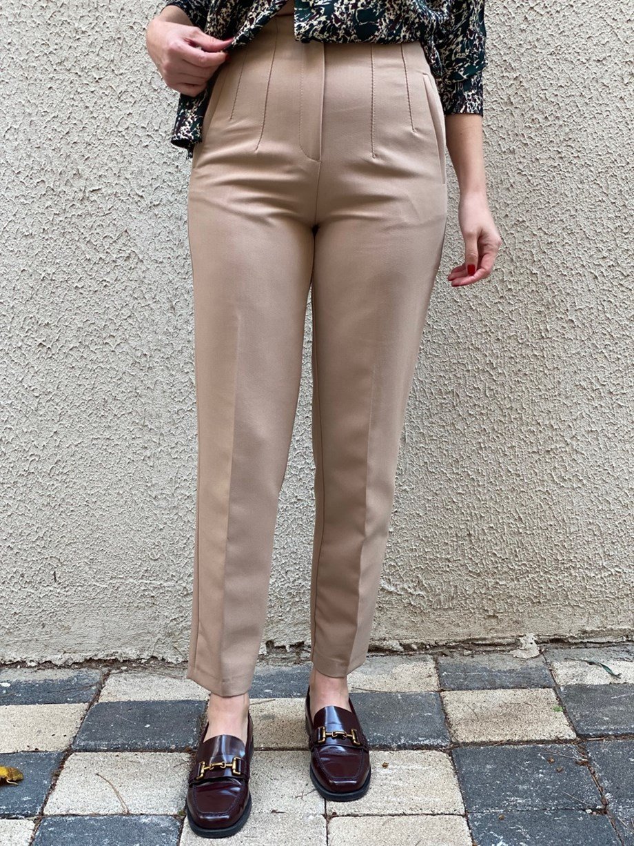 CAMEL DÖRT PENSLİ PANTOLON