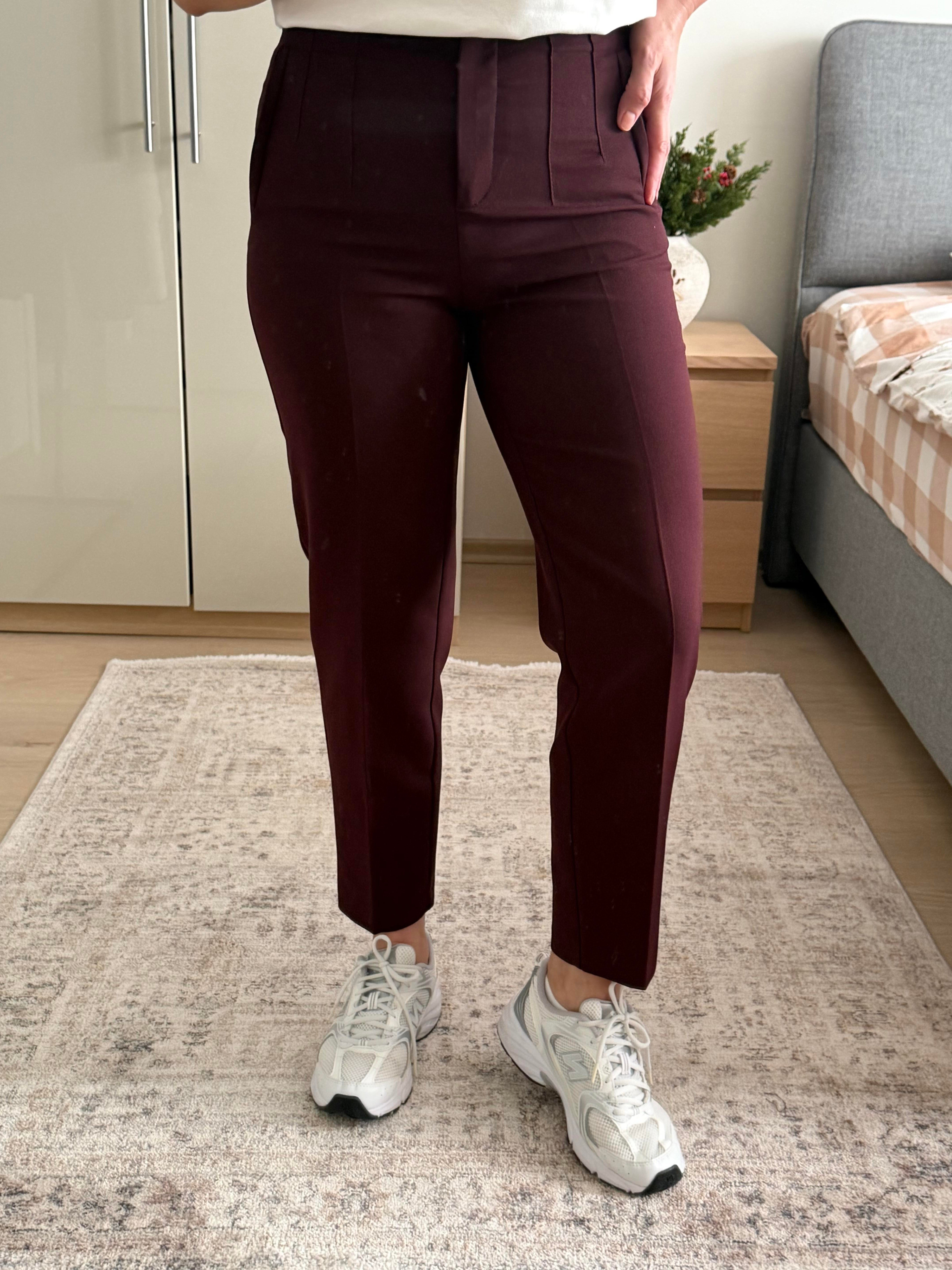 FLATOLU KUMAŞ PANTOLON