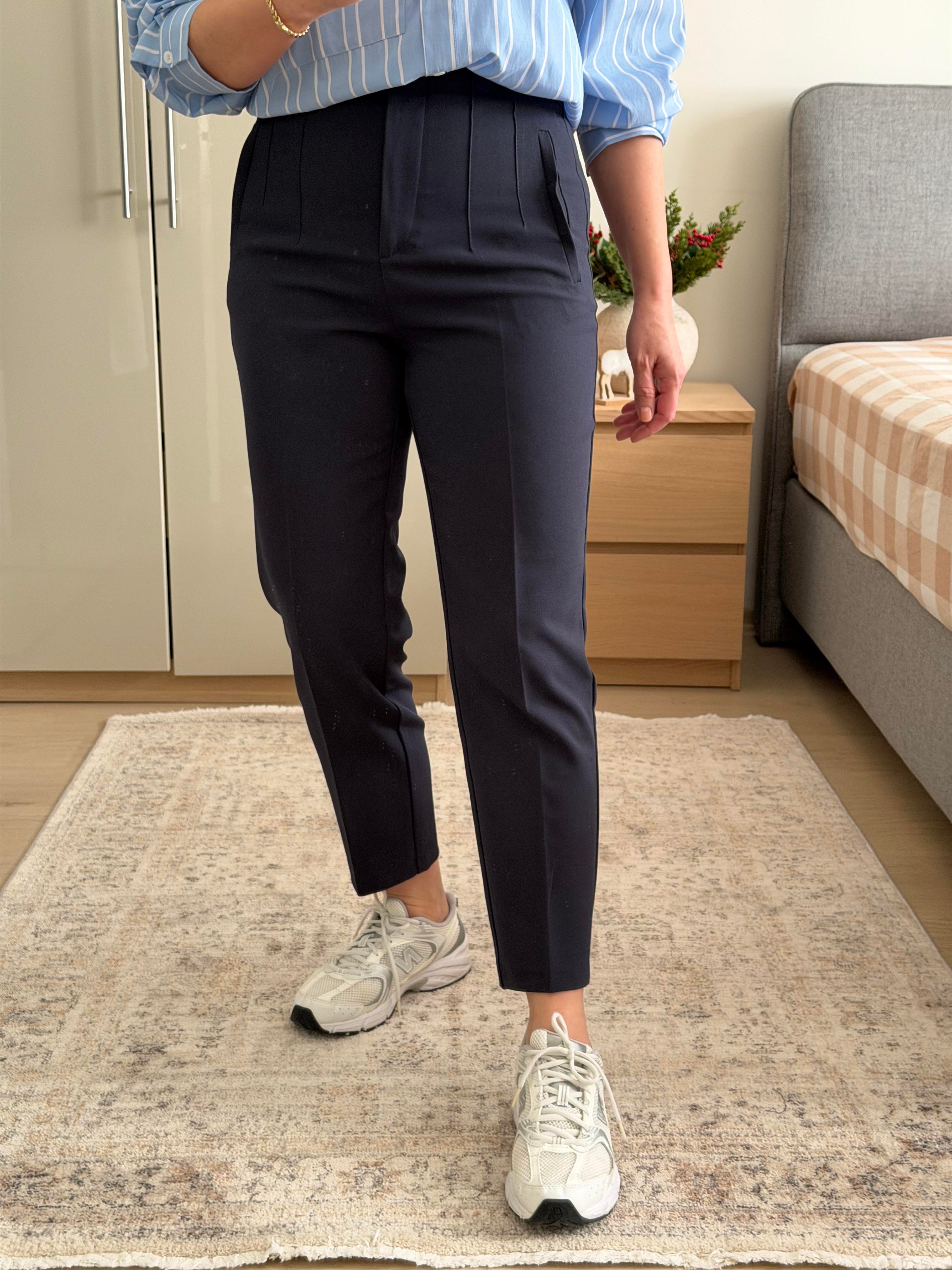 FLATOLU KUMAŞ PANTOLON