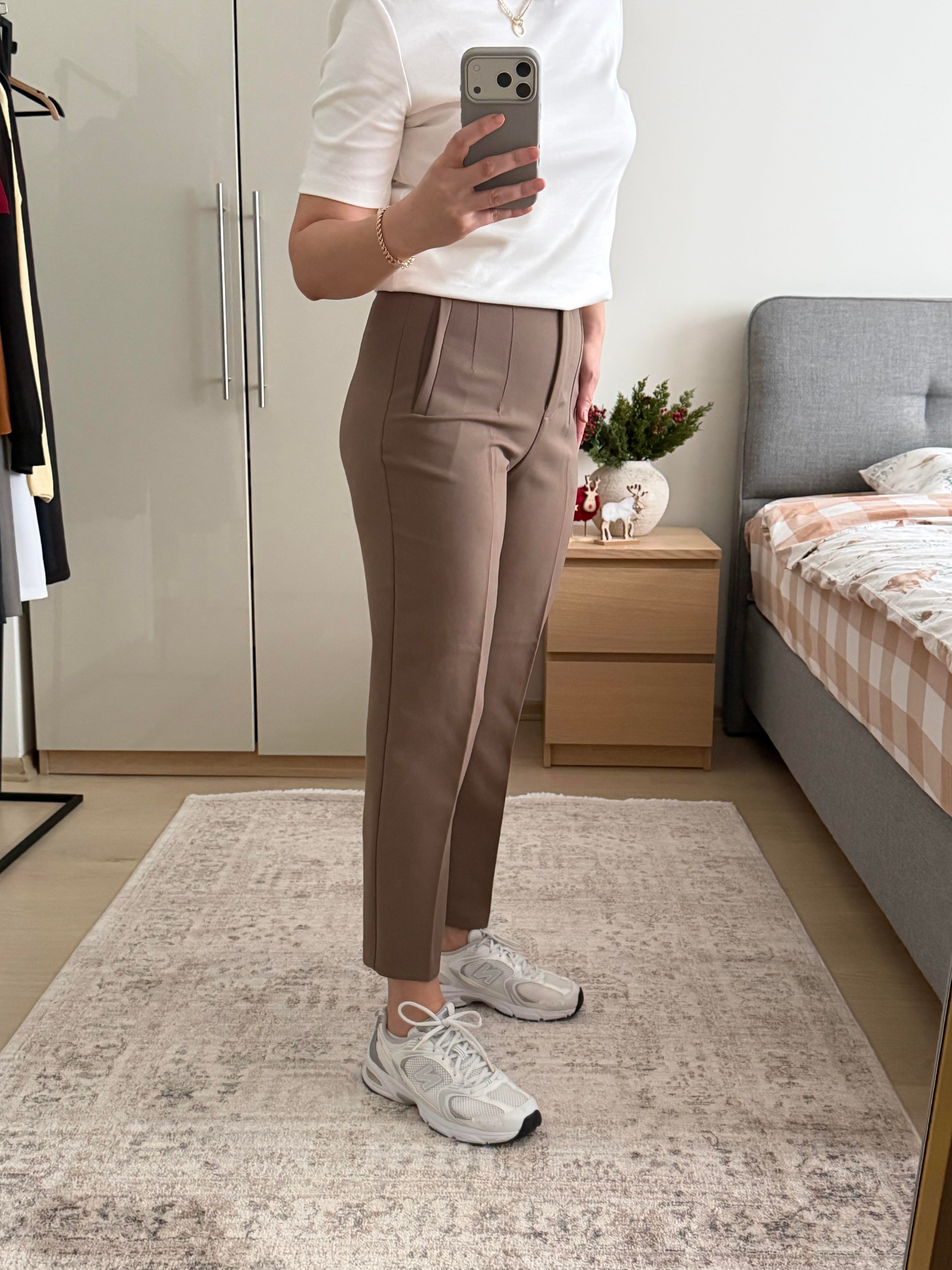 FLATOLU KUMAŞ PANTOLON