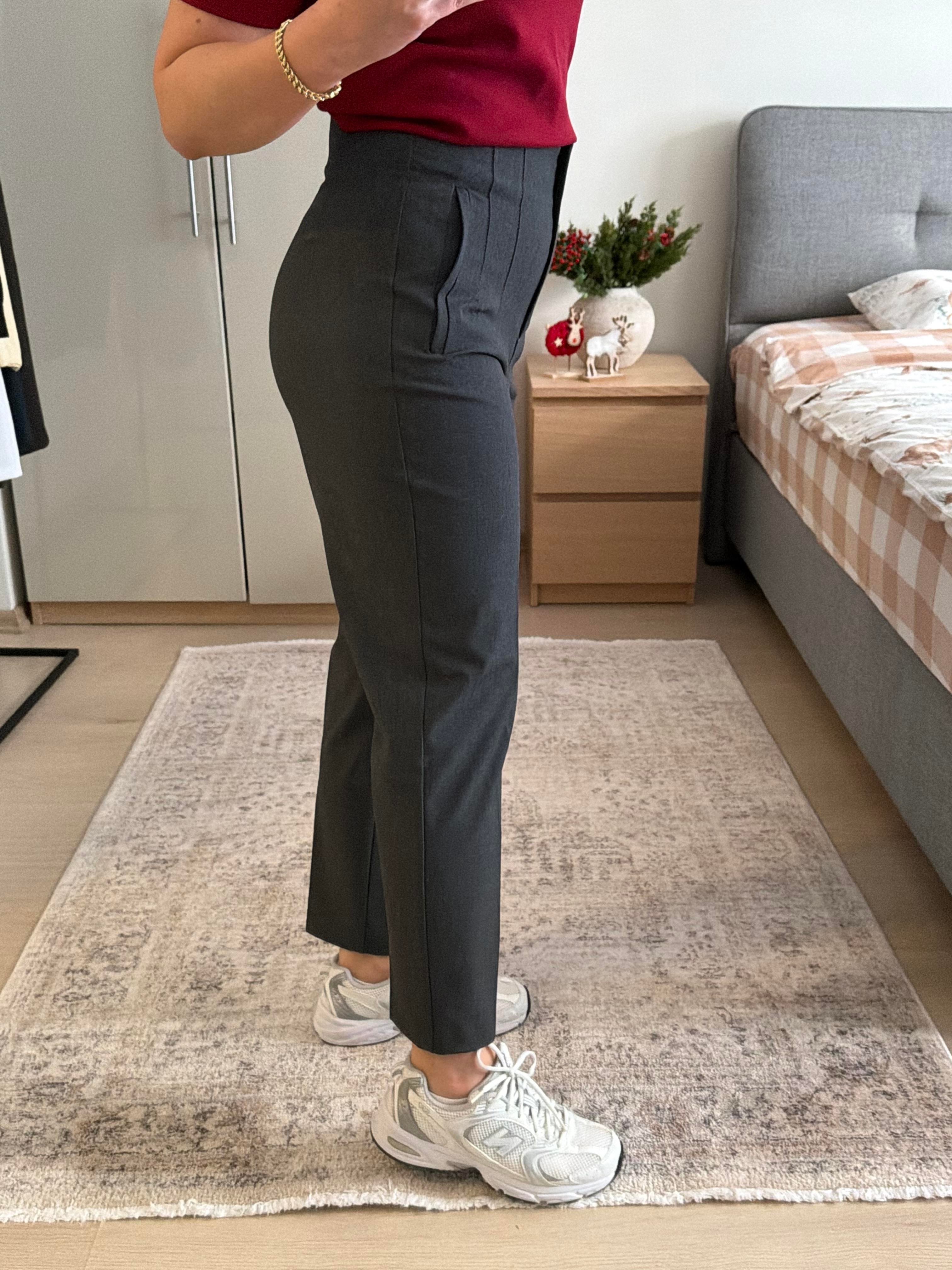 FLATOLU KUMAŞ PANTOLON