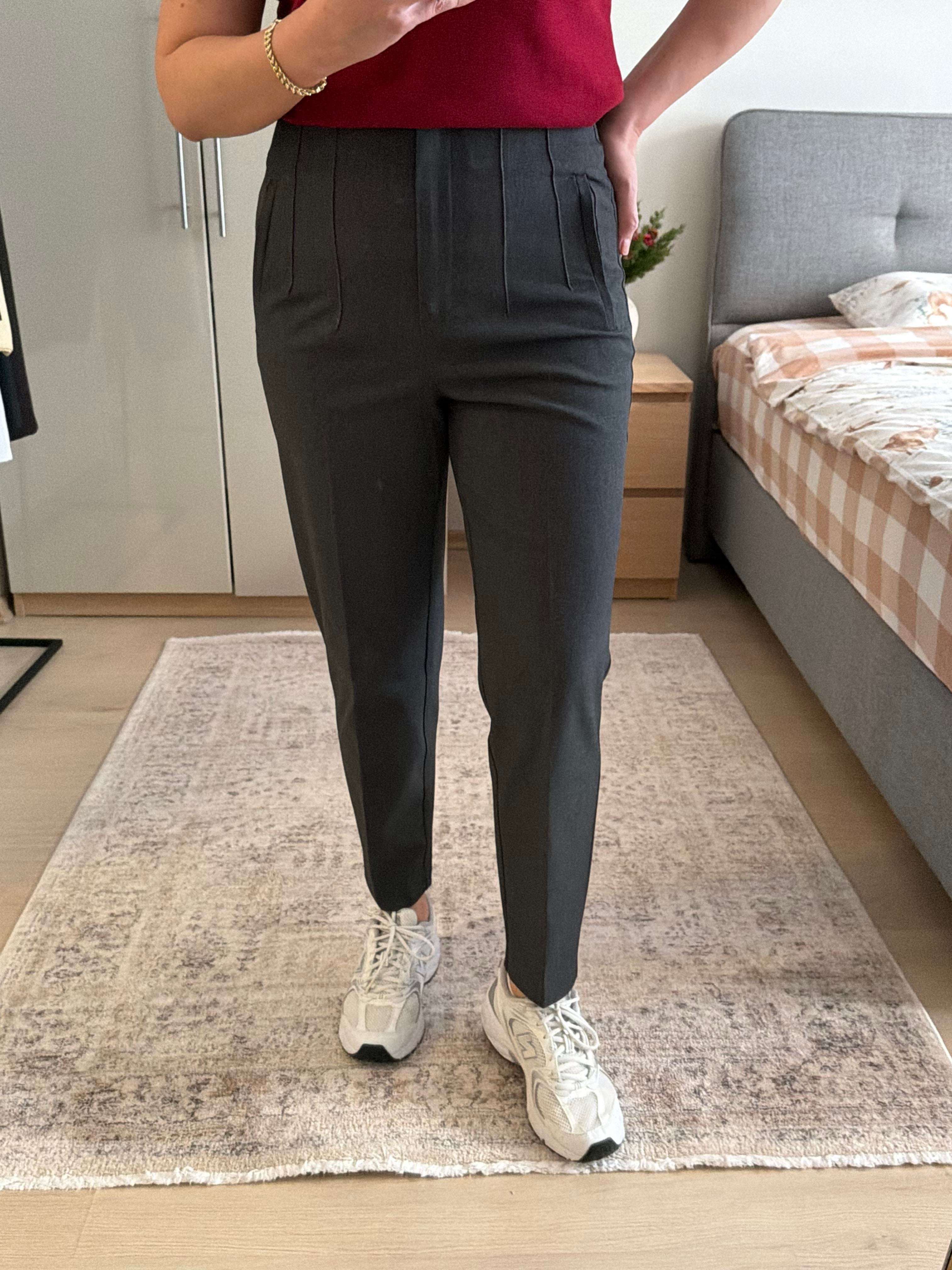 FLATOLU KUMAŞ PANTOLON