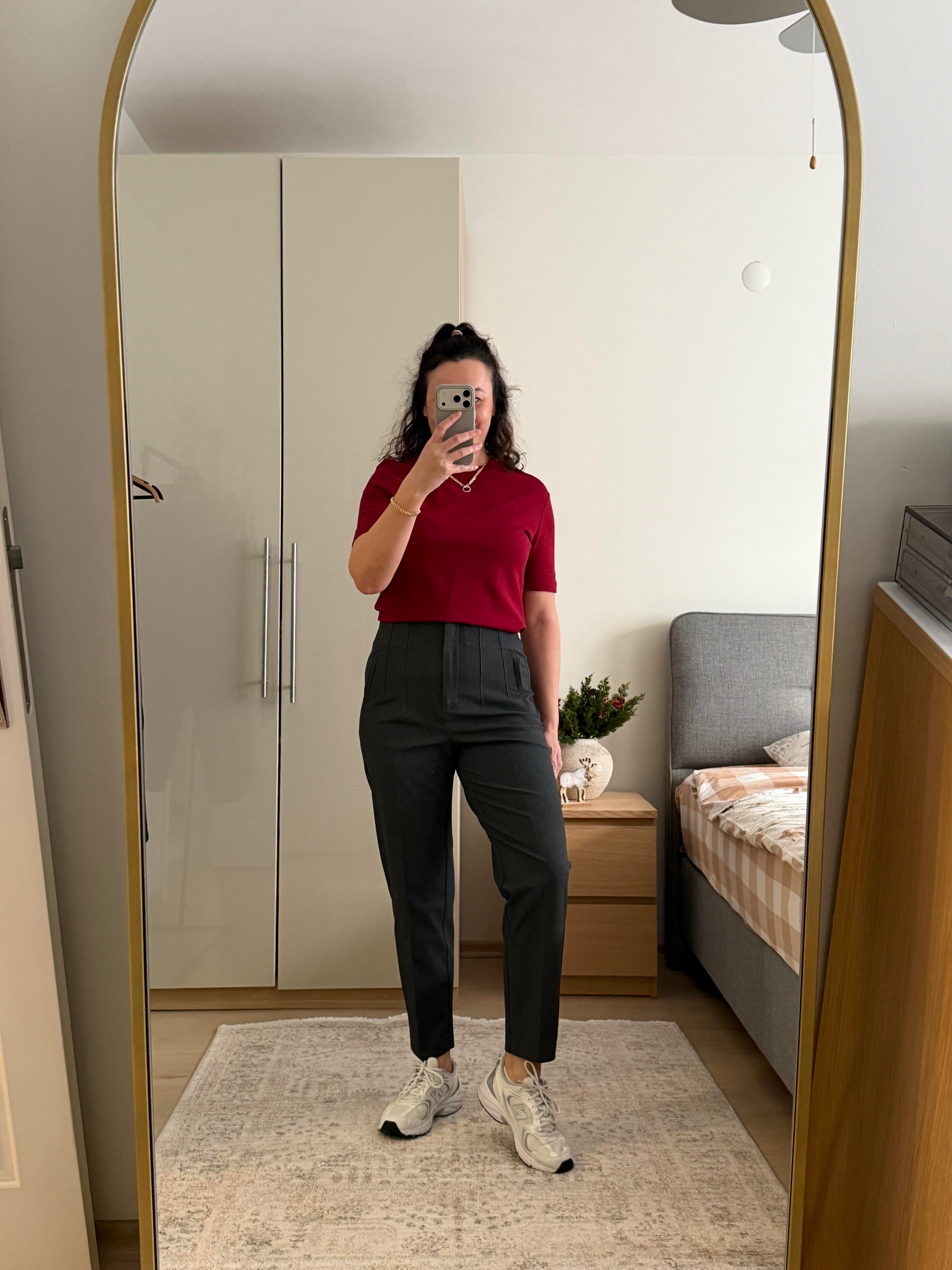 FLATOLU KUMAŞ PANTOLON