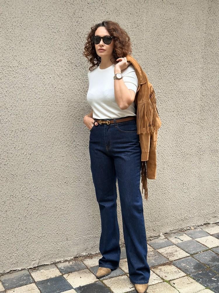 GENİŞ FLARE JEAN
