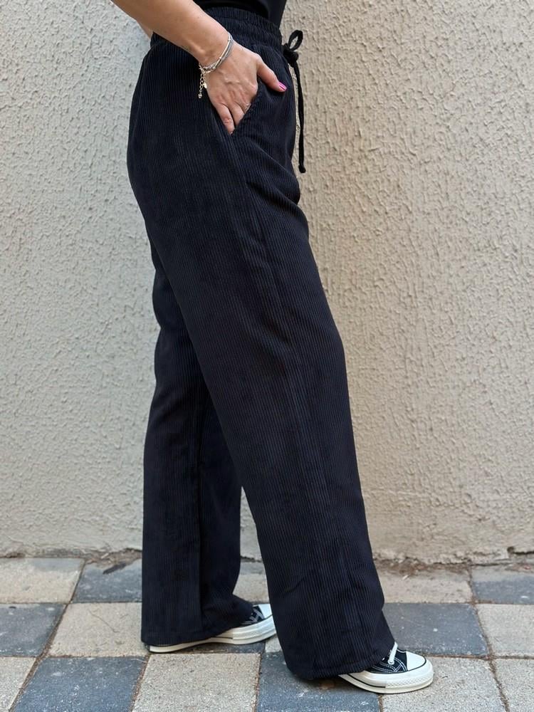 KADİFE GENİŞ PAÇA PANTOLON