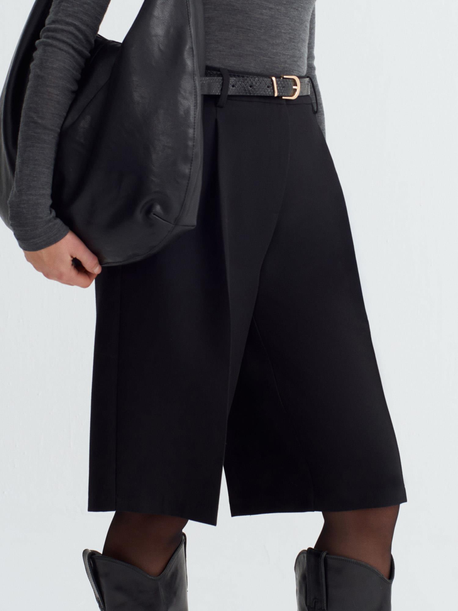 KEMERLİ BERMUDA ŞORT