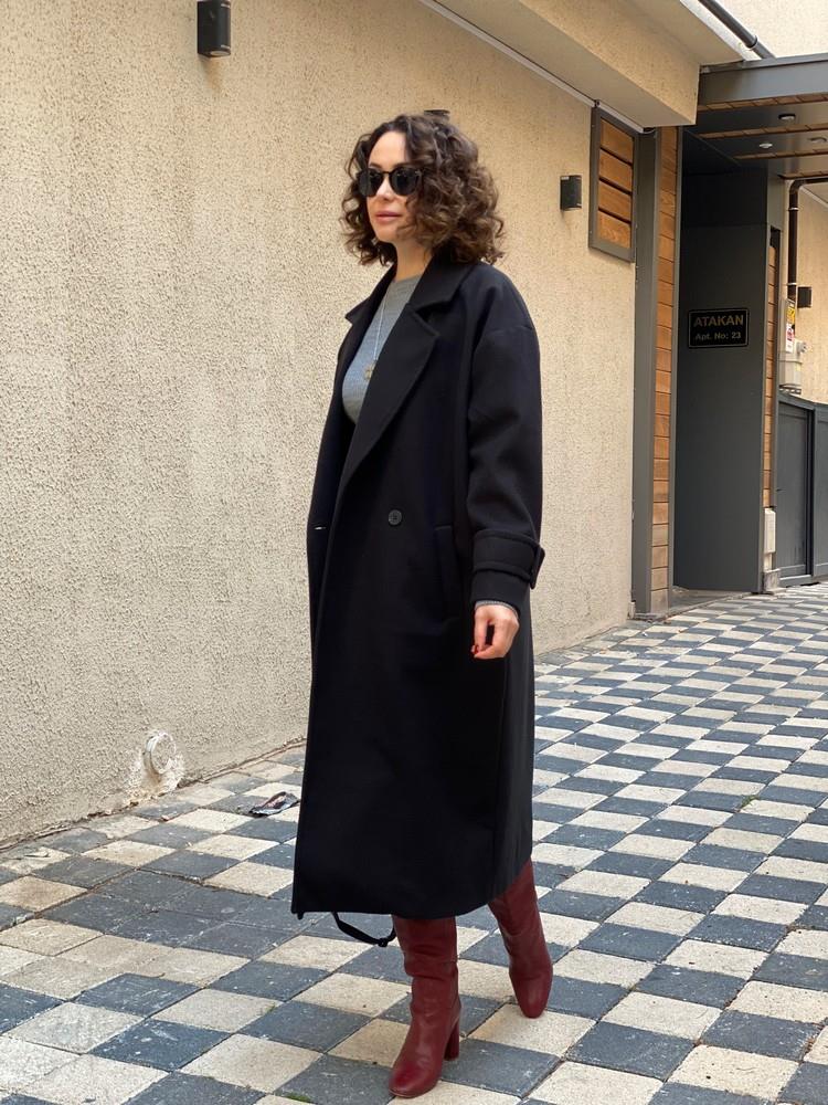 KUŞAKLI KAŞE UZUN KABAN