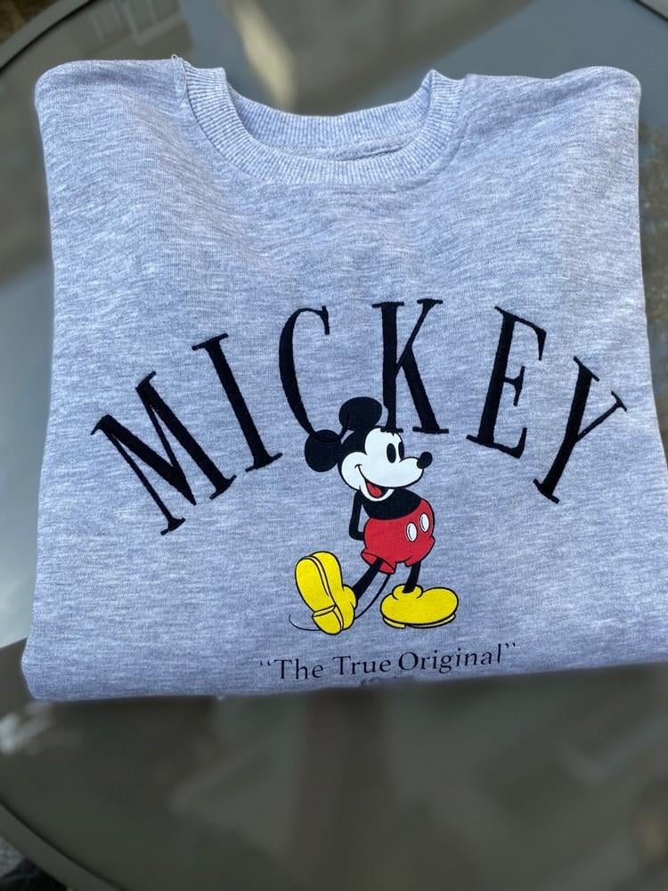 MİCKEY BASKI HAVLU SWEATSHİRT