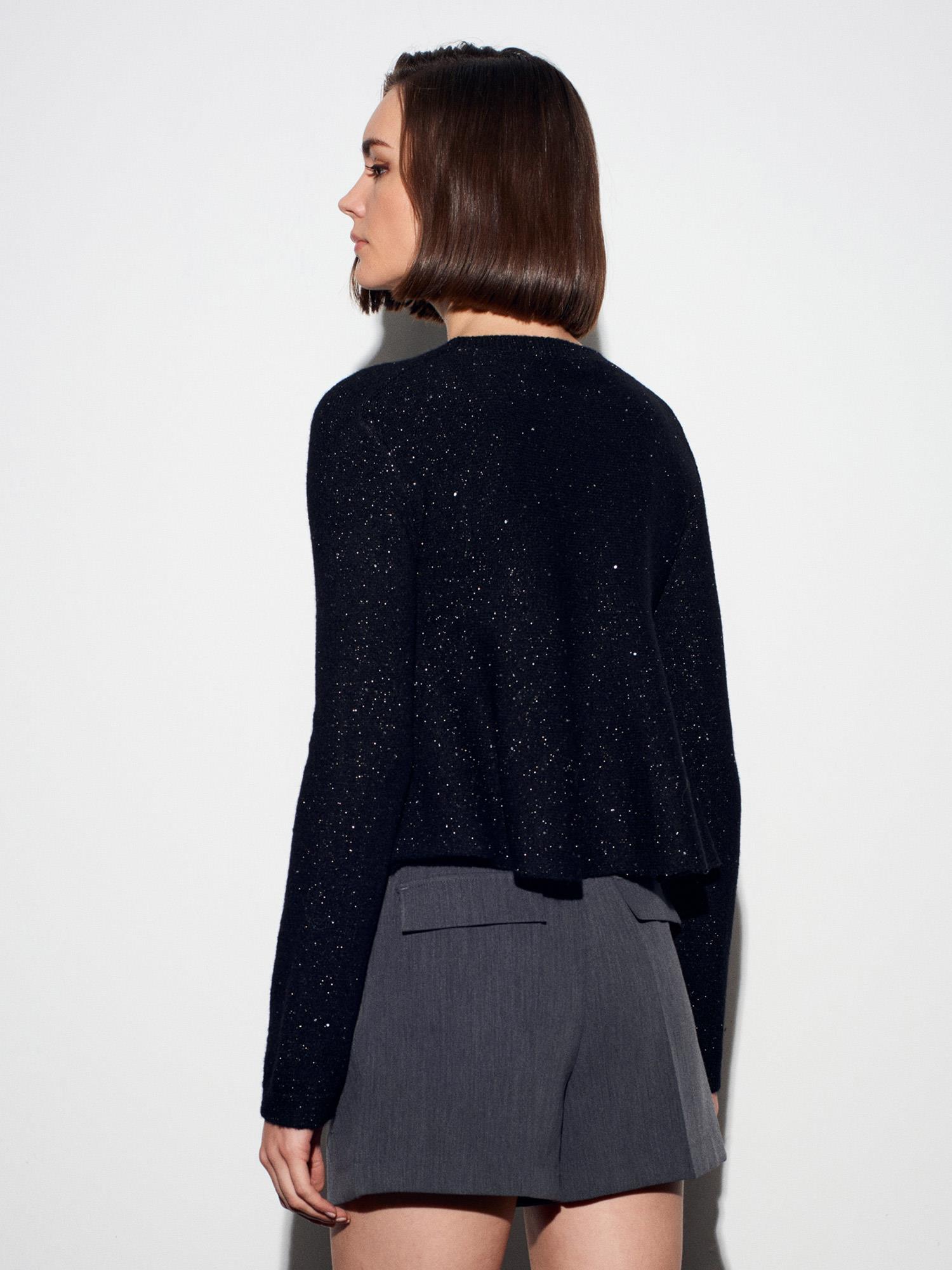 PEPLUM PULLU SİMLİ TRİKO