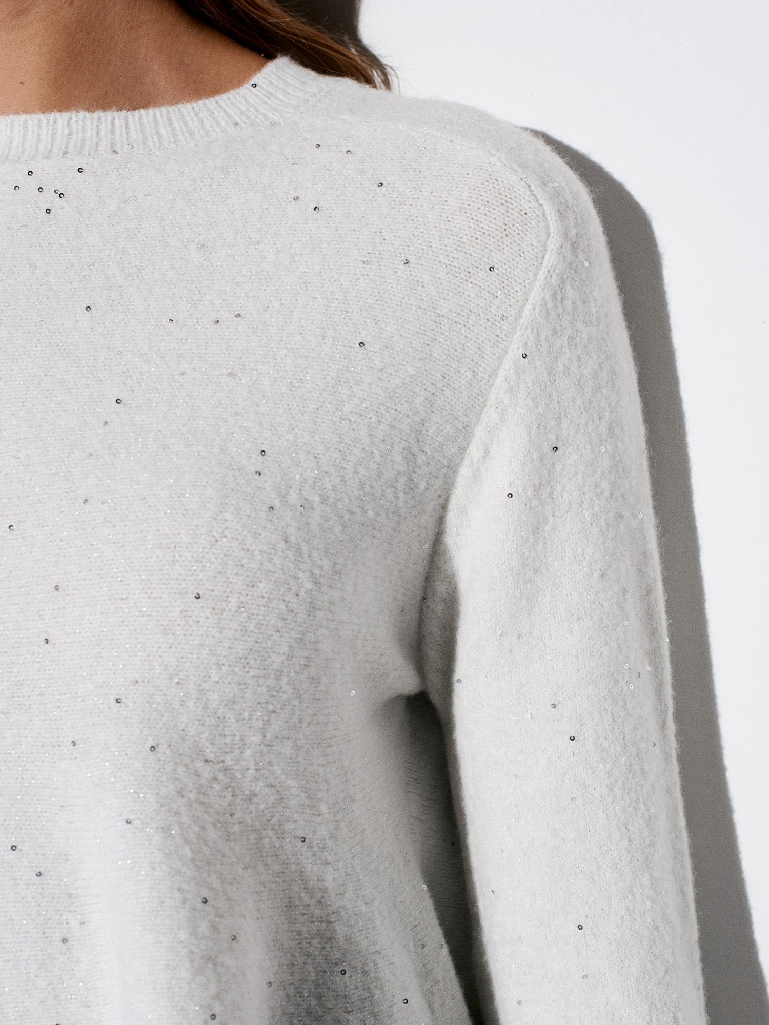 PEPLUM PULLU SİMLİ TRİKO