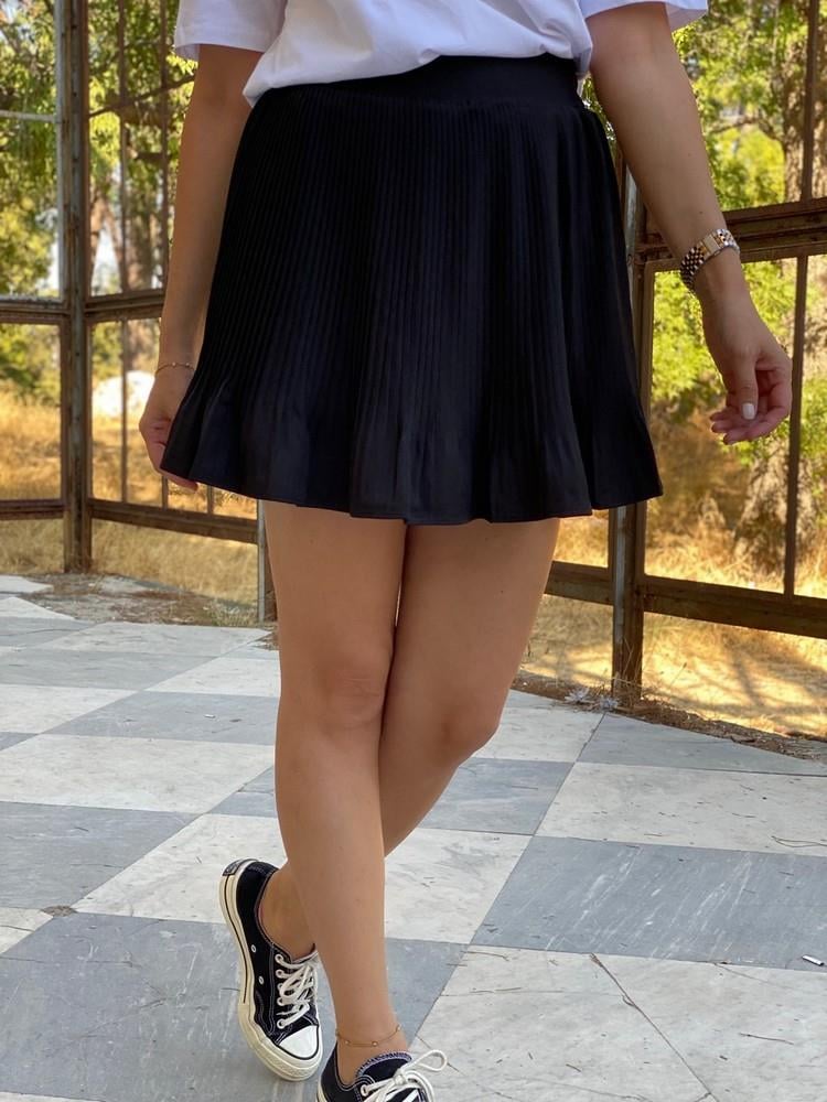 PİLİSELİ ŞORTLU ETEK